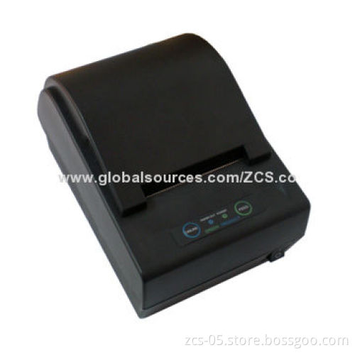 58mm Thermal Receipt Printer, CE, FCC, RoHS-certified, USB/RS232, OEM Logo, Package